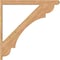 Ekena Millwork Olympic Craftsman Smooth Outlooker, Western Red Cedar, 5 1/2"W x 48"D x 48"H OUT06X48X48OLY04SWR - alternate 3